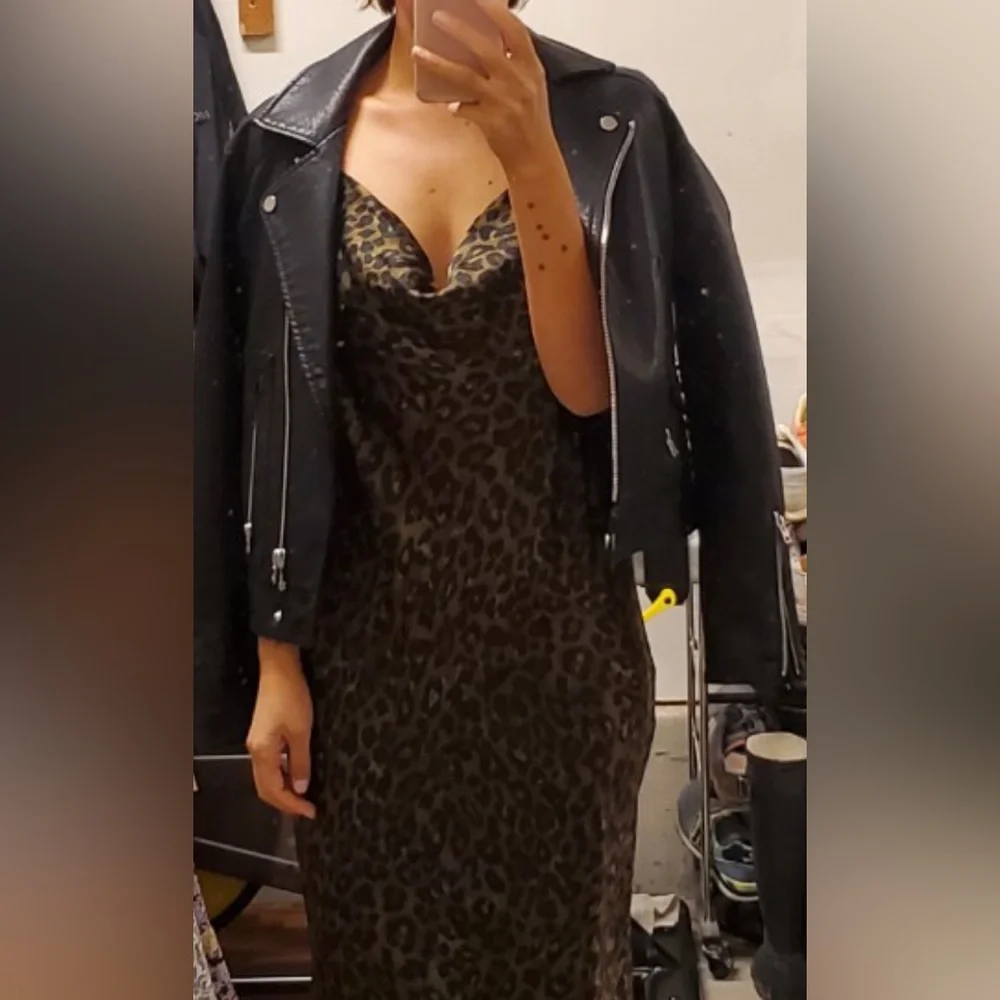 Topshop faux leather moto jacket - Picture 6 of 6